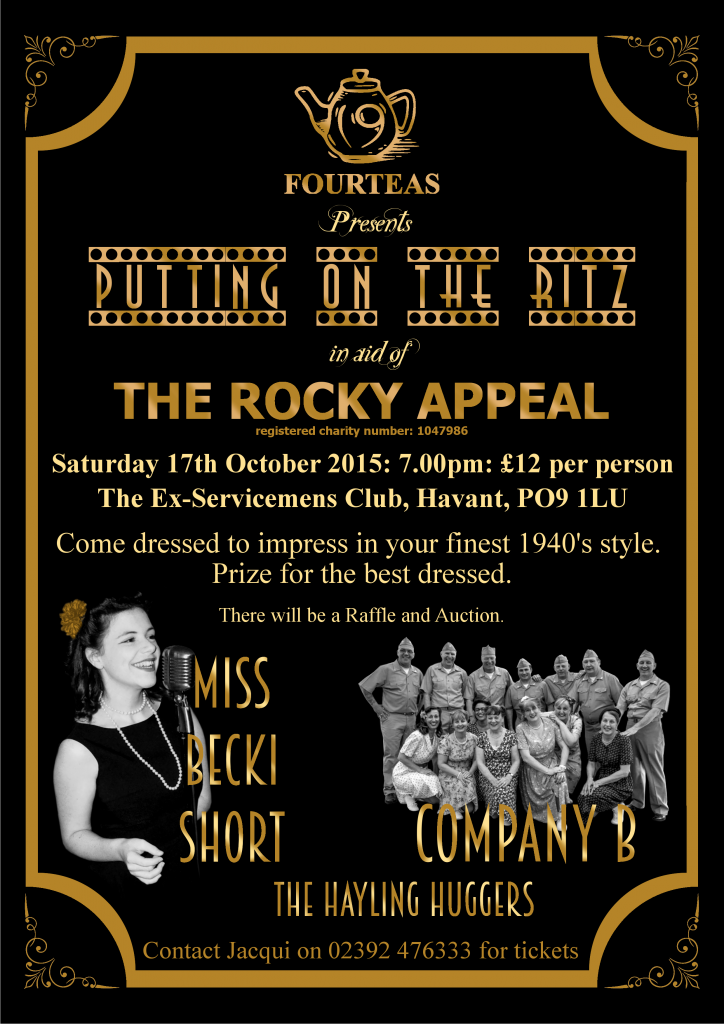 Putting on the Ritz event poster